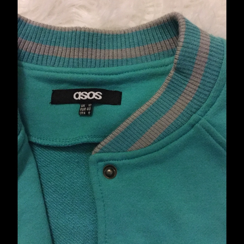 asos varsity jacket (NWOT)